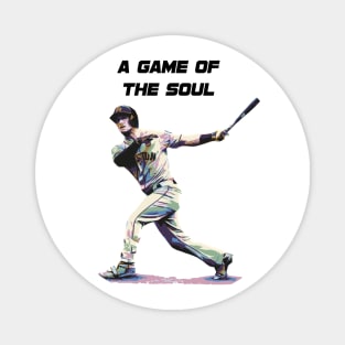 Baseball 'Game of the Soul'  pop Swing G1 Magnet